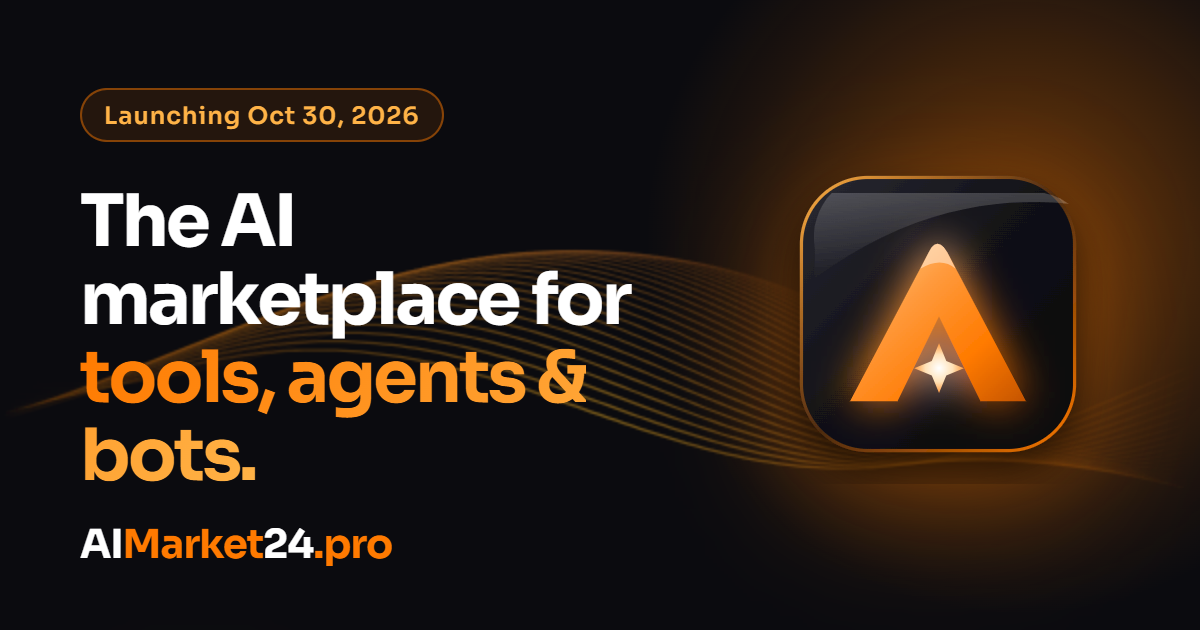 AI Marketplace: Buy and Sell Agents, Tools and Bots | AIMarket24 preview